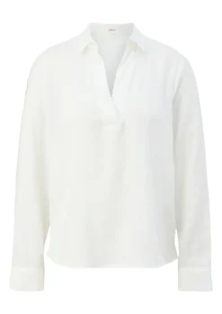s.Oliver Bluse aus recyceltem Polyester S22  2124797