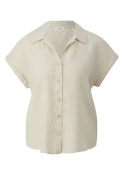 s.Oliver Bluse Kurzarm Leinen S14 2147437
