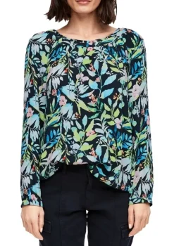 s.Oliver Bluse Langarm Floral 04899116081 1277395