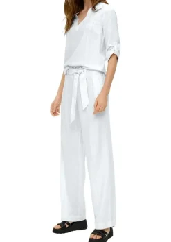 s.Oliver Bluse Leinen 3/4 Arm Tunika - Ausschnitt S14 2144554