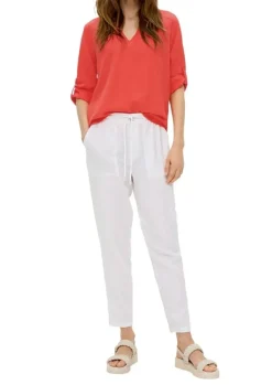 s.Oliver Bluse Leinen 3/4 Arm Tunika - Ausschnitt S14 2144554