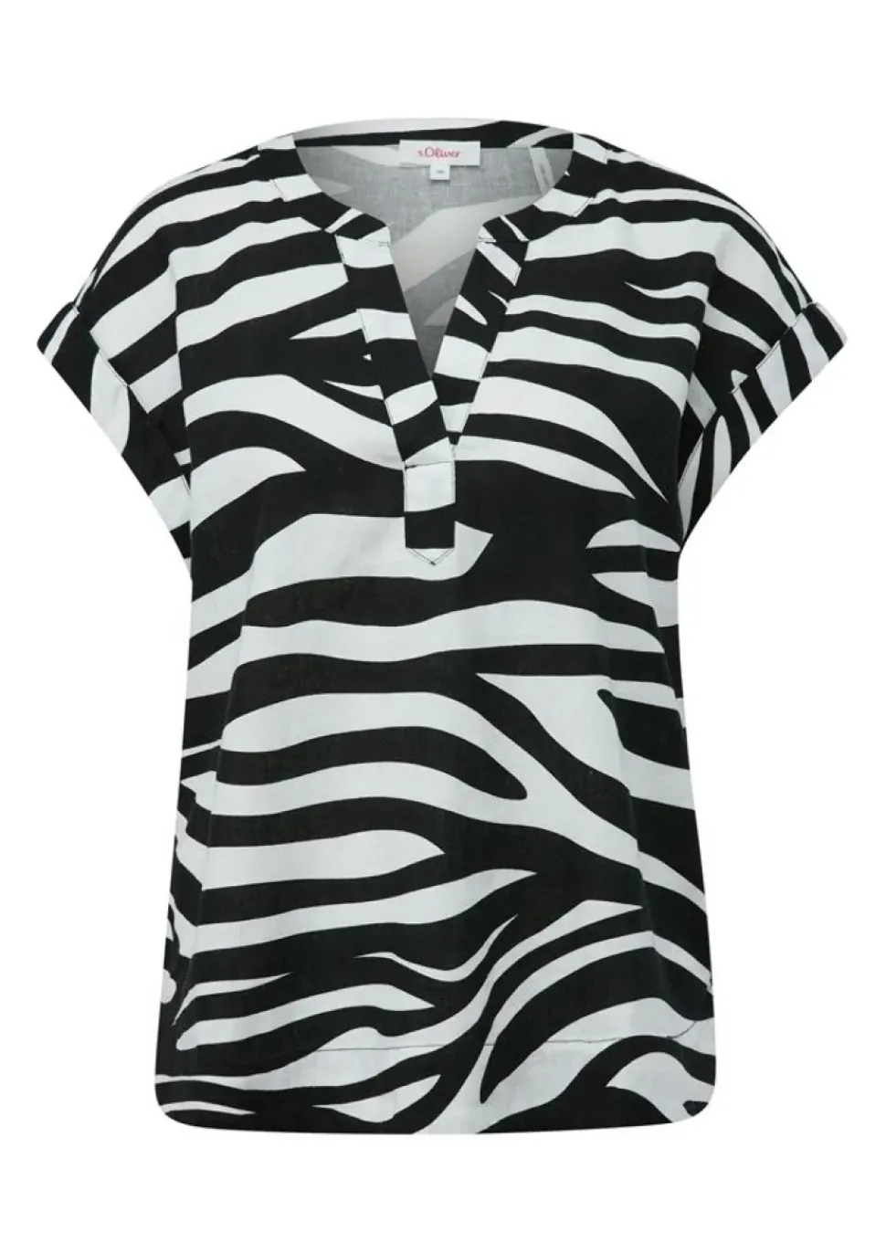 s.Oliver Blusenshirt aus Leinemix S14 2147386