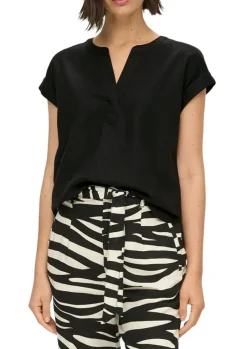 s.Oliver Blusenshirt aus Leinemix S14 2147386