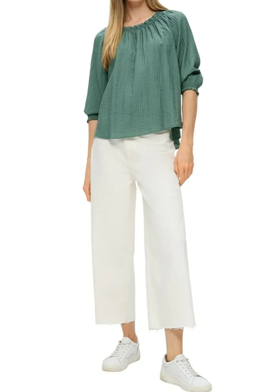 s.Oliver Bluse Off-Shoulder aus Viskosemix S14 2147863