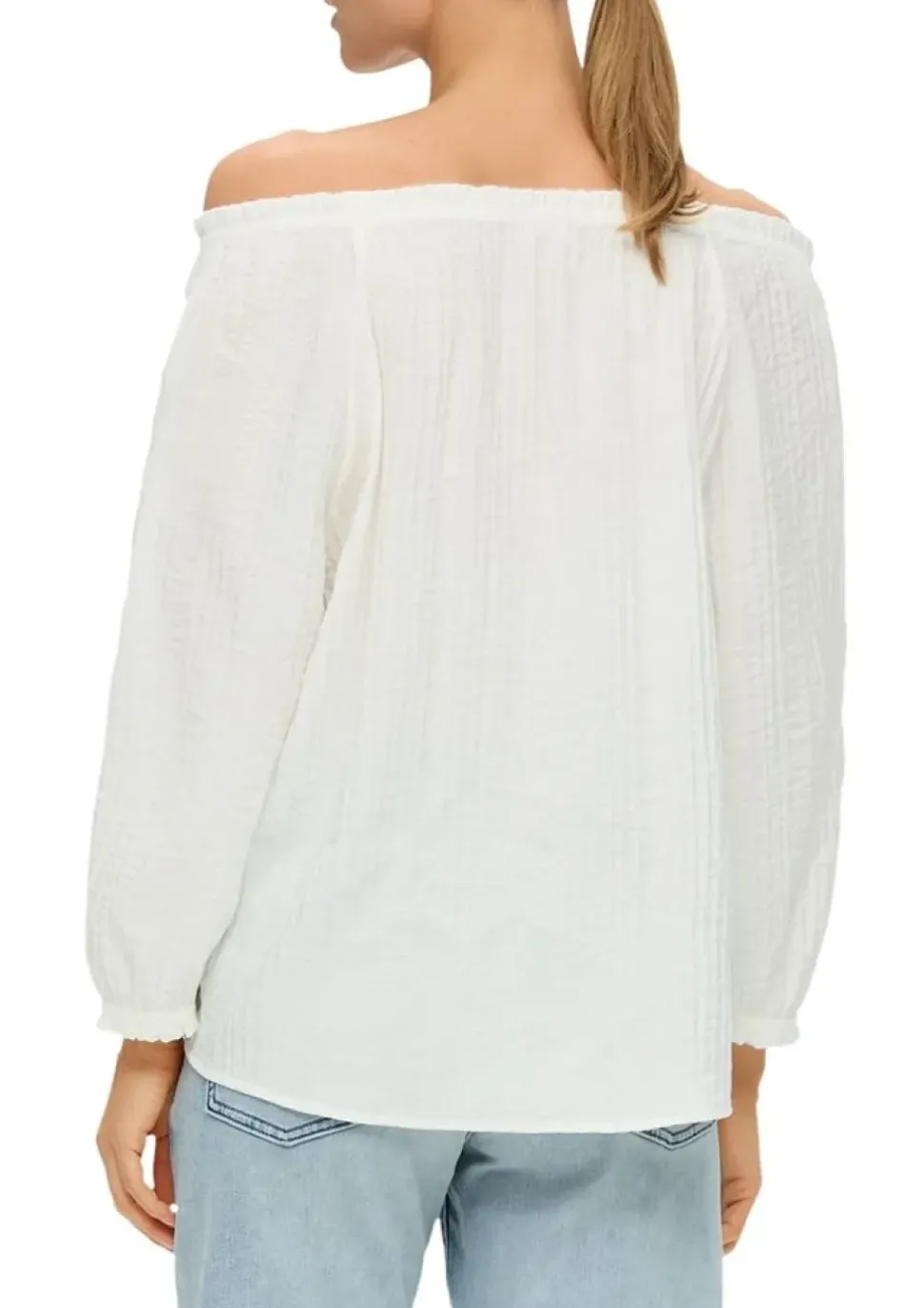 s.Oliver Bluse Off-Shoulder aus Viskosemix S14 2147863