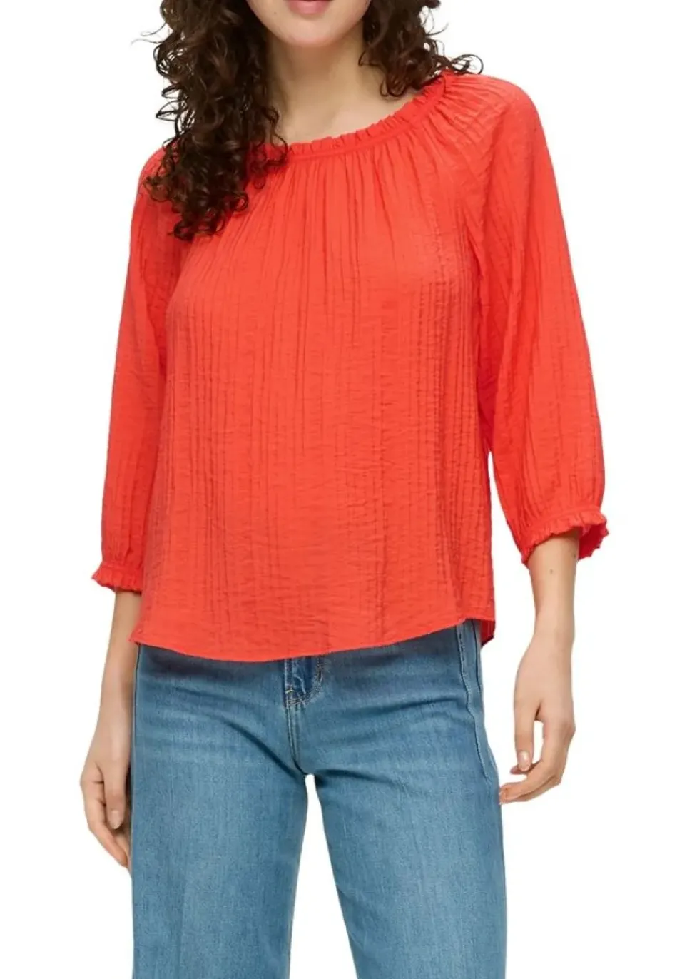 s.Oliver Bluse Off-Shoulder aus Viskosemix S14 2147863