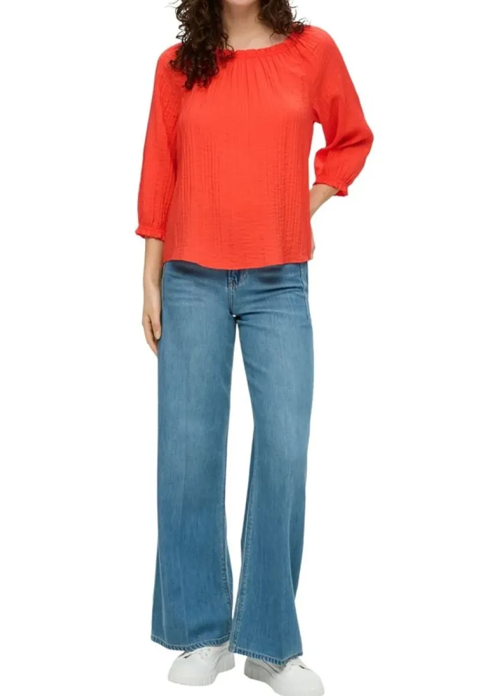 s.Oliver Bluse Off-Shoulder aus Viskosemix S14 2147863