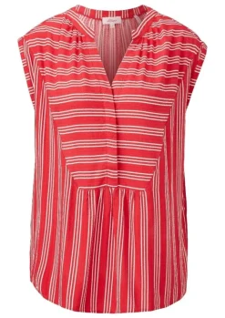 s.Oliver Bluse V - Ausschnitt gemustert 1/2 Arm 2100030