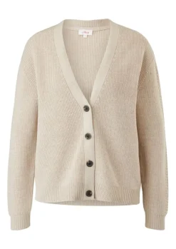 S.Oliver Cardigan beige, braun & schwarz NOS 2102751