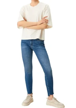 s.Oliver Damen Jeans Skinny ankle leg Jeans blau S12  2114719