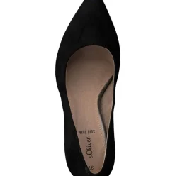 s.Oliver Damen Pumps klassisch schwarz S22 5-5-22411-39
