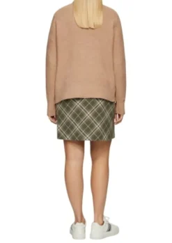 s.Oliver Eleganz Strickjacke Damen weiß&braun 2151607