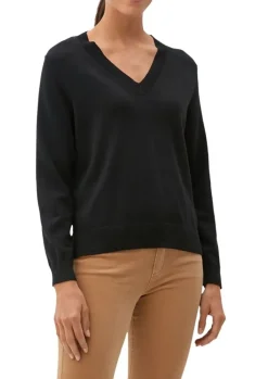 S.Oliver Feinstrickpullover aus Viskosemix grau, schwarz NOS 2118888