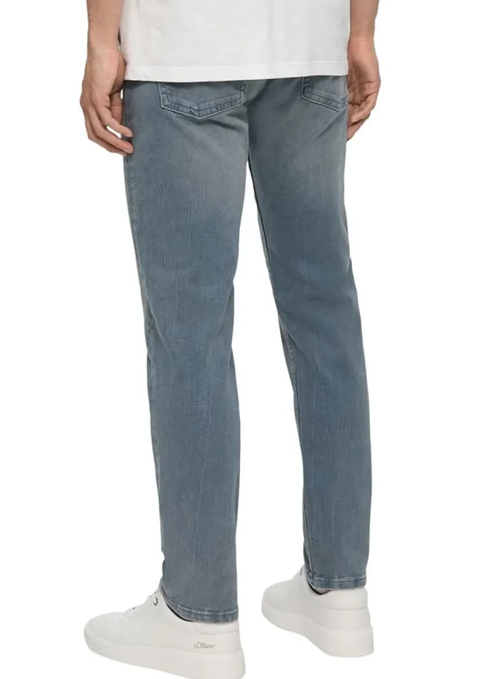 s.Oliver Herren Jeans Nelio Slim Fit Mid Rise Slim leg blau S23 2135874