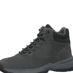 s.Oliver Herren Schnürboots Schnürschuh  Warmfutter grau schwarz S22 5-5-15201-29