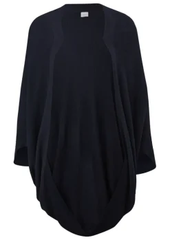 S.Oliver Indoor-Poncho mit Strickmuster grün, blau S14 2134252