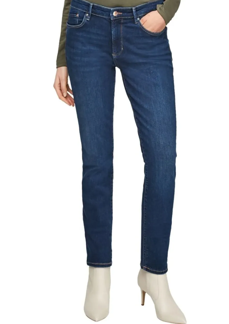 s.Oliver Jeans Betsy Slim Fot Mide Rise Slim Leg S14 2064331