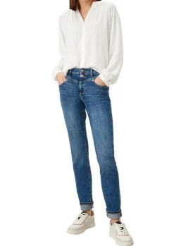 s.Oliver Jeans Betsy Slim mit Sattelbund blau S12 2108838