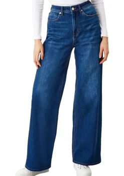 s.Oliver Jeans Culotte Damen blau S21 2110780
