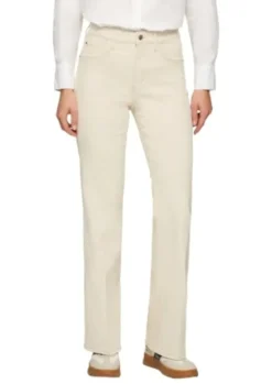 s.Oliver Jeans Hose Damen beige S24 2157405
