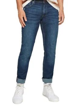 s.Oliver Jeans Slim Fit Mid Rise Destroy blau S21 2107599