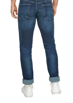 s.Oliver Jeans Slim Fit Mid Rise Destroy blau S21 2107599