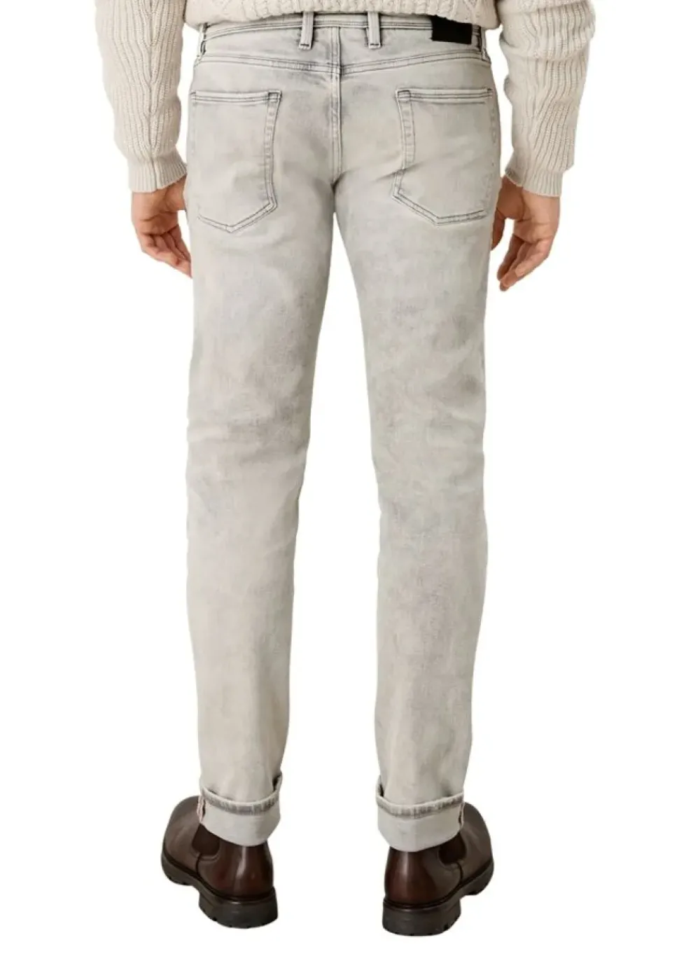 s.Oliver Jeans York Regular Fit Straight grau S21 2106336
