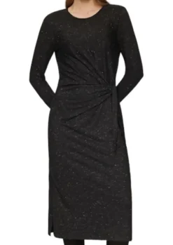 s.Oliver Jersey-Kleid Damen schwarz S24 2156447