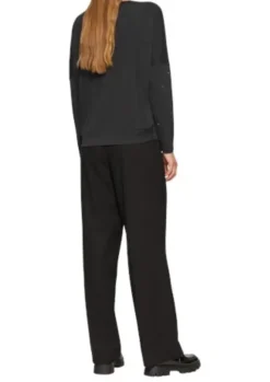 s.Oliver Jersey T-Shirt Damen schwarz S24 2158102