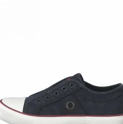 s.Oliver Jungen Sneaker low Slipper Schlupschuh blau S12 5-5-44200-28