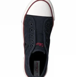 s.Oliver Jungen Sneaker low Slipper Schlupschuh blau S12 5-5-44200-28