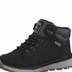s.Oliver Kinder  Jungen Schnürschuh Halbhoch TEX- Membran schwarz S21 5-5-45100-27