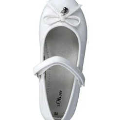 s. Oliver Kinder Mädchen Ballerina Schleifendetail weiß S14 5-42400-42