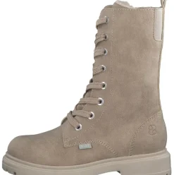 s.Oliver Kinder Mädchen Schnürboots Schnürstiefel TEX- Membran beige S22 5-5-46602-29