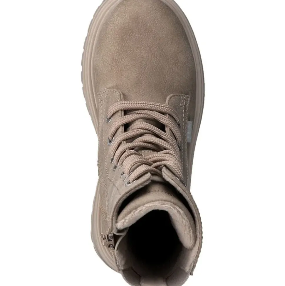 s.Oliver Kinder Mädchen Schnürboots Schnürstiefel TEX- Membran beige S22 5-5-46602-29
