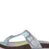 s.Oliver Kinder Pantolette silver metallic S13  5-5-47401-20