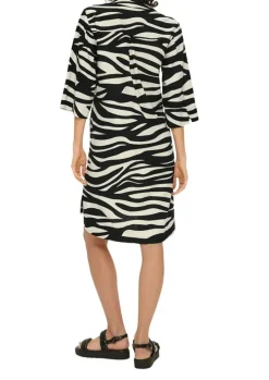 s.Oliver Kleid aus Leinen-Viskose-Mix mit Taschen S14 2147079