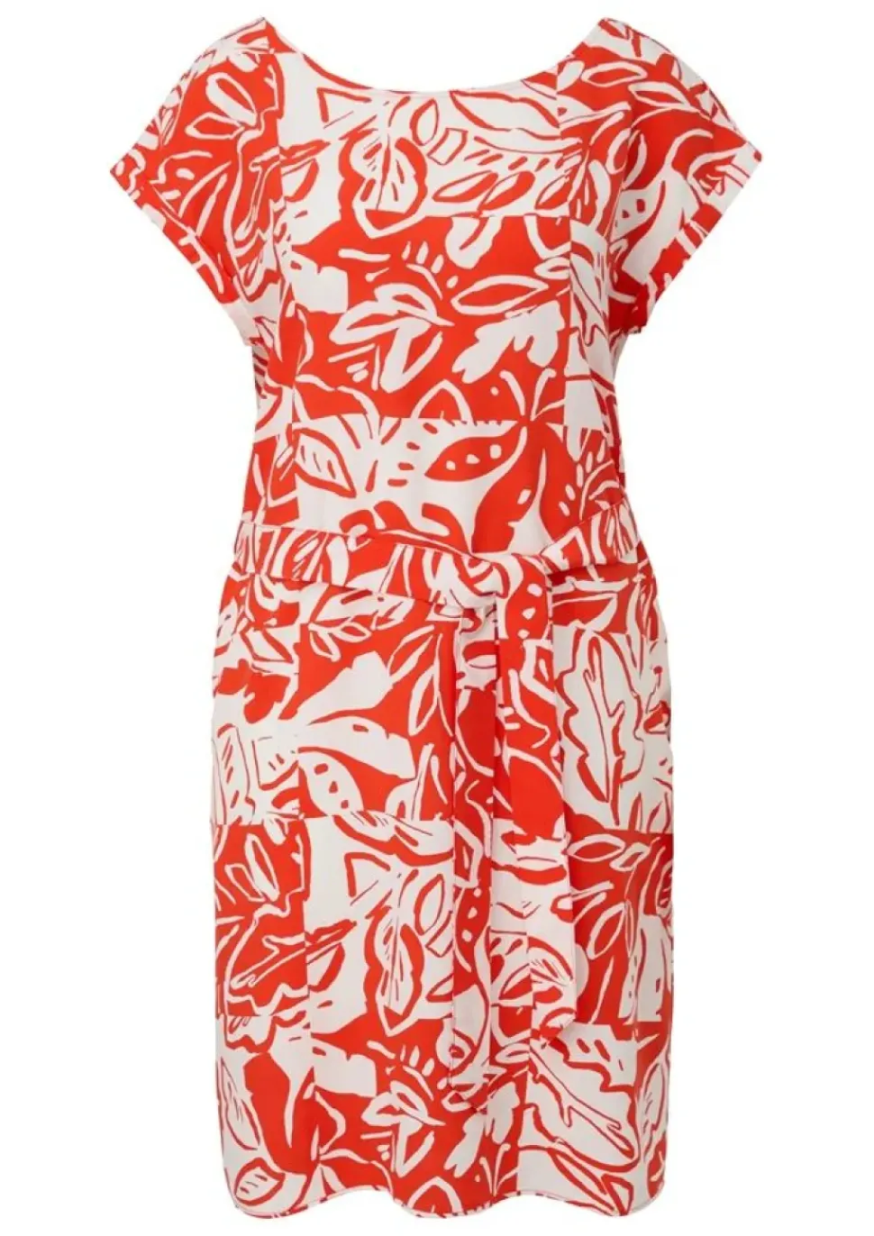 s.Oliver Kleid mit Bindeband aus Viskose S13 2131810