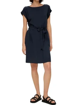 s.Oliver Kleid mit Bindeband aus Viskose S13 2131810