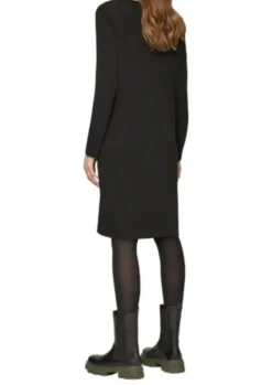 s.Oliver kurze Jersey Kleid Damen schwarz S24 2160122