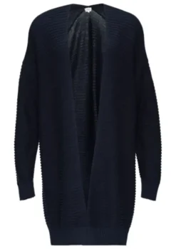 s.Oliver Kuscheling-weiche Strickjacke Damen lila&blue S24 2154766