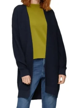 s.Oliver Kuscheling-weiche Strickjacke Damen lila&blue S24 2154766