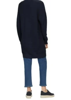 s.Oliver Kuscheling-weiche Strickjacke Damen lila&blue S24 2154766