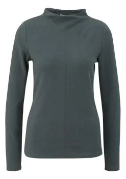 S.Oliver Longsleeve aus Baumwollstretch weiß, grün S23 2137228