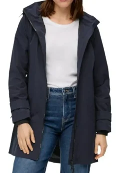 s.Oliver Mantel Damen blue & green S24 2141773