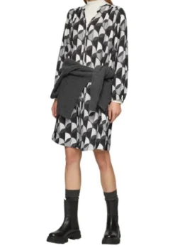 s.Oliver Mini-Kleid Damen grey S24 2158819