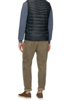 s.Oliver Outdoor-Weste Herren blue&black S24 2150251