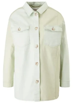 s.Oliver Overshirt im Two-Tone-Look hellgrün S12 2109817