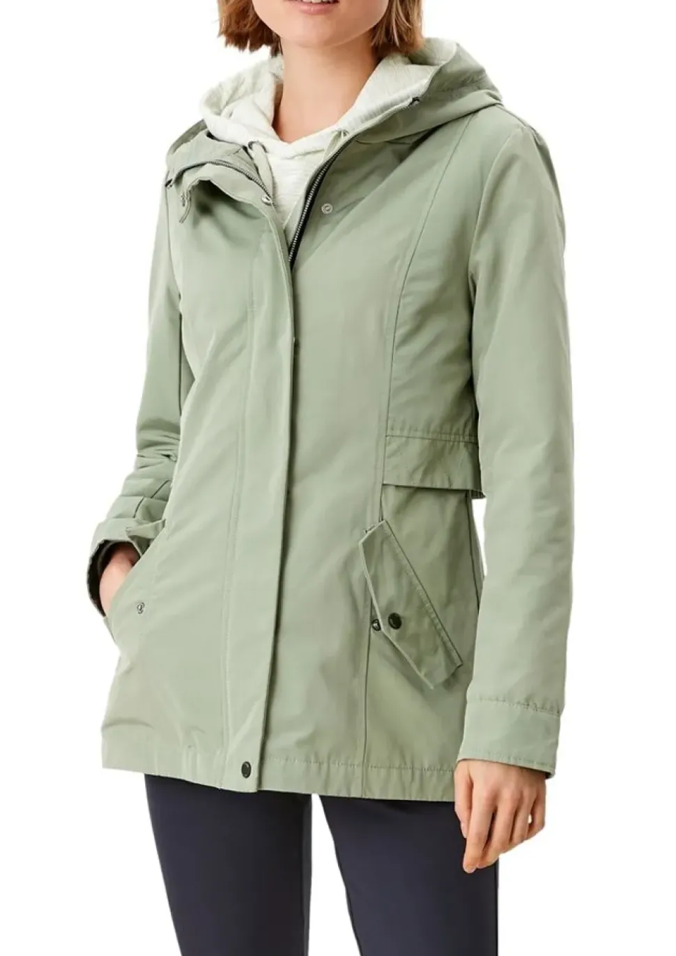 s.Oliver Parka Jacke Nylon grün S12 2110477