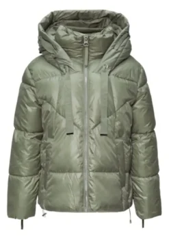 s.Oliver Puffferjacke Damen grün&weiß S24 2156380